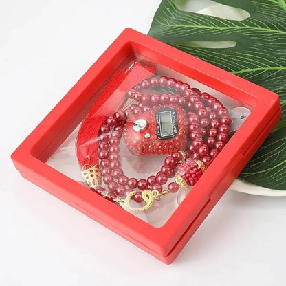 Prayer Tasbeeh with Digital Tally Counter Visible Box