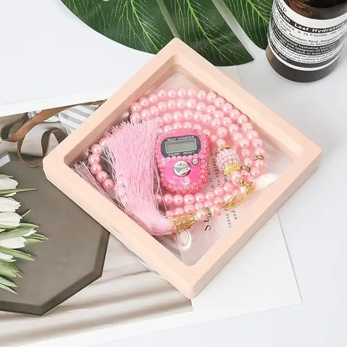 Prayer Tasbeeh with Digital Tally Counter Visible Box